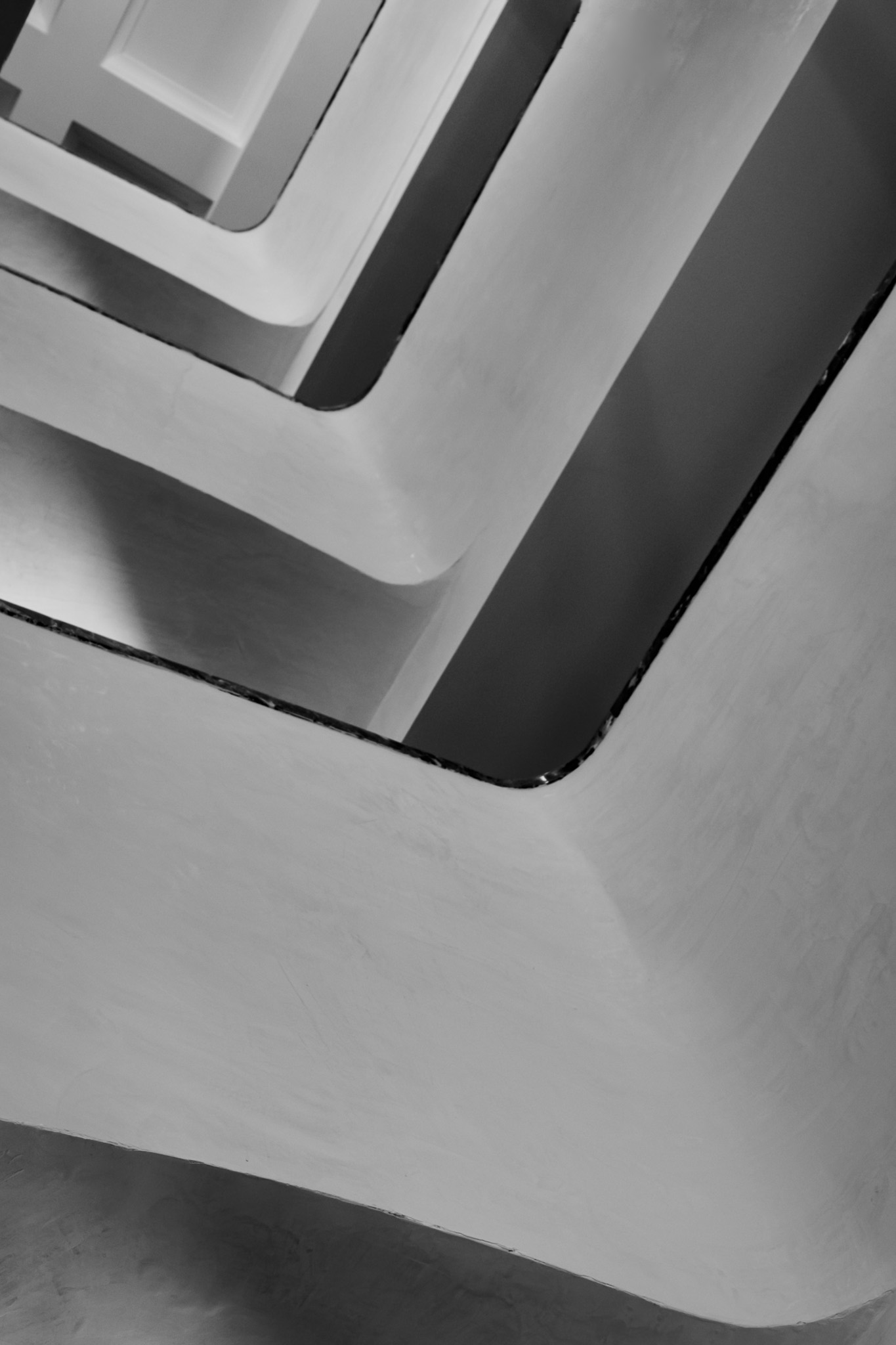 Geometría de la escalera rehabilitada